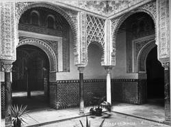 Alcazar. Forhal til Ambassadørernes salon. Sevilla.