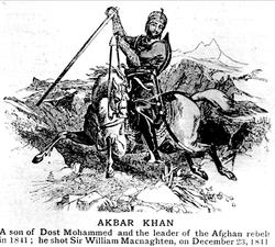 Portrett av Akbar Khan