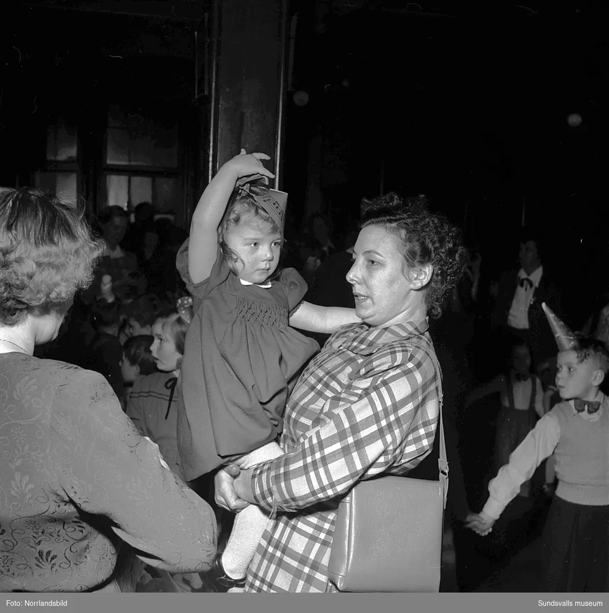 Konsums barnfest i Skönsberg 1951.