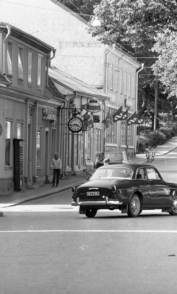 Storgatan Askersund, Segelflyg.
12 juli 1967