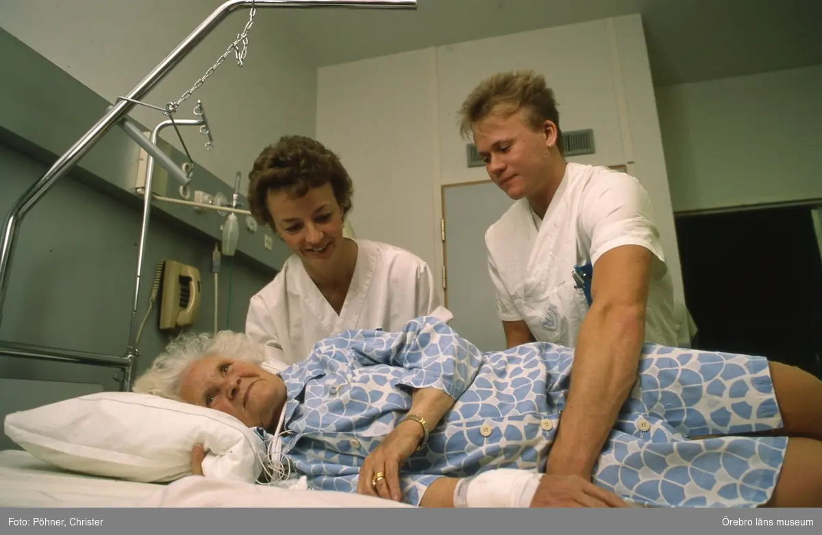 Äldreomsorgen inom sjukvården maj 2001