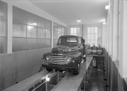 Smørehall hos Lastebileiernes Salgslag A/L