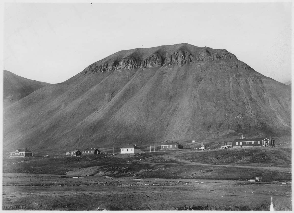 Sveagruvan på Spetsbergen. Samhället sommaren 1919.