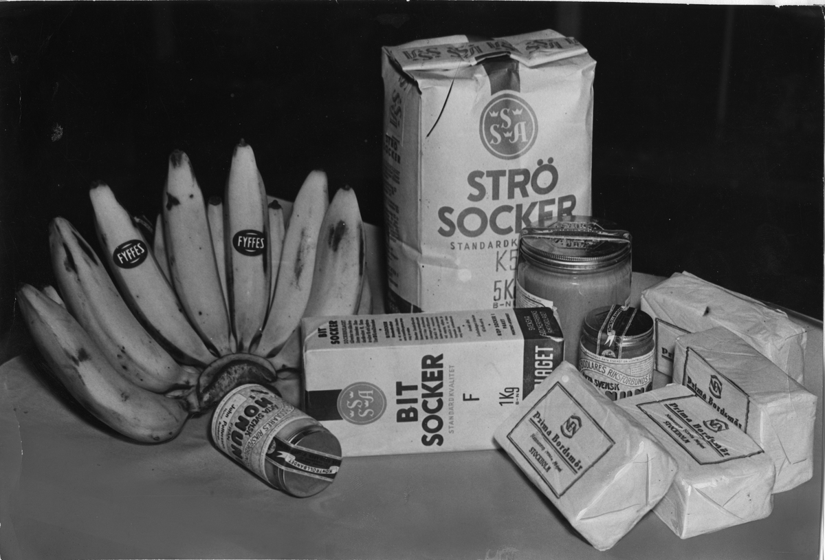 Livsmedel före 1939.