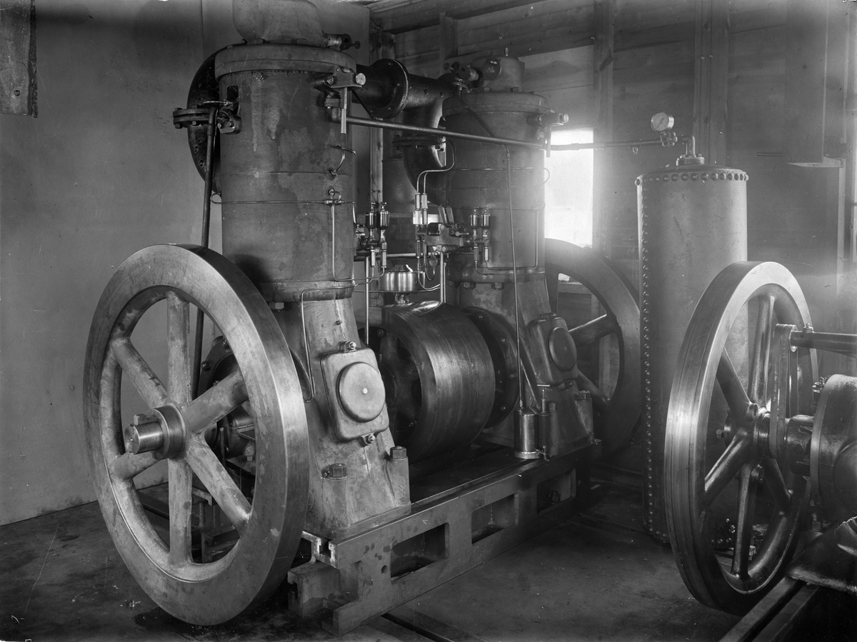 Okänd motor, trol. Skandiamotor.
Omkring 1915.
Prof. E. Hubendincks saml. TM23425.