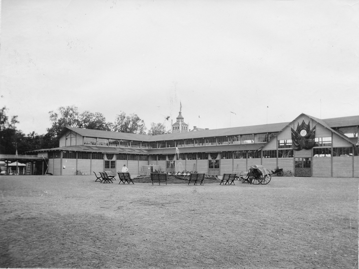 Konst, Industri- och Lantbruksutställningen i Karlstad 1903. Bild från tidskriften Hemmets bildmaterial.