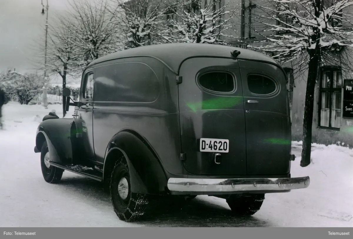 Chevrolet varebil (kassebil) Hamar nov. 1947