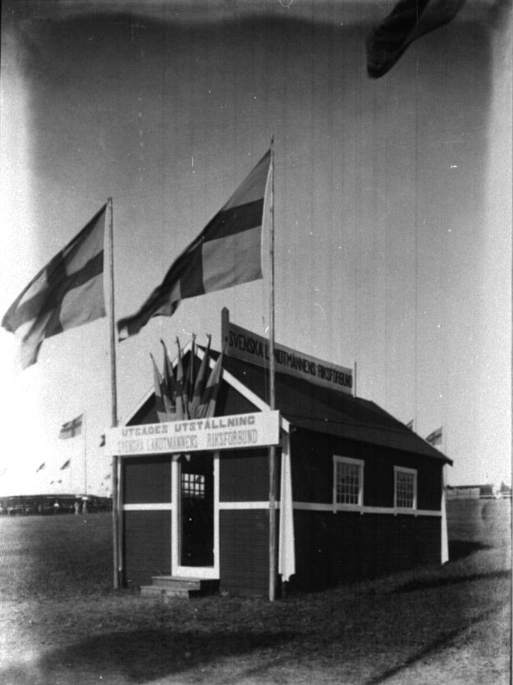 Lantbruksmötet 1910. Svenska Lantmäns Riksförbund. Exteriör.
