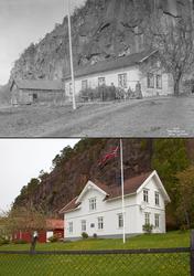 Refotografering. "Krok-Pedersens" hus, Krokåsen i Svelvik, V