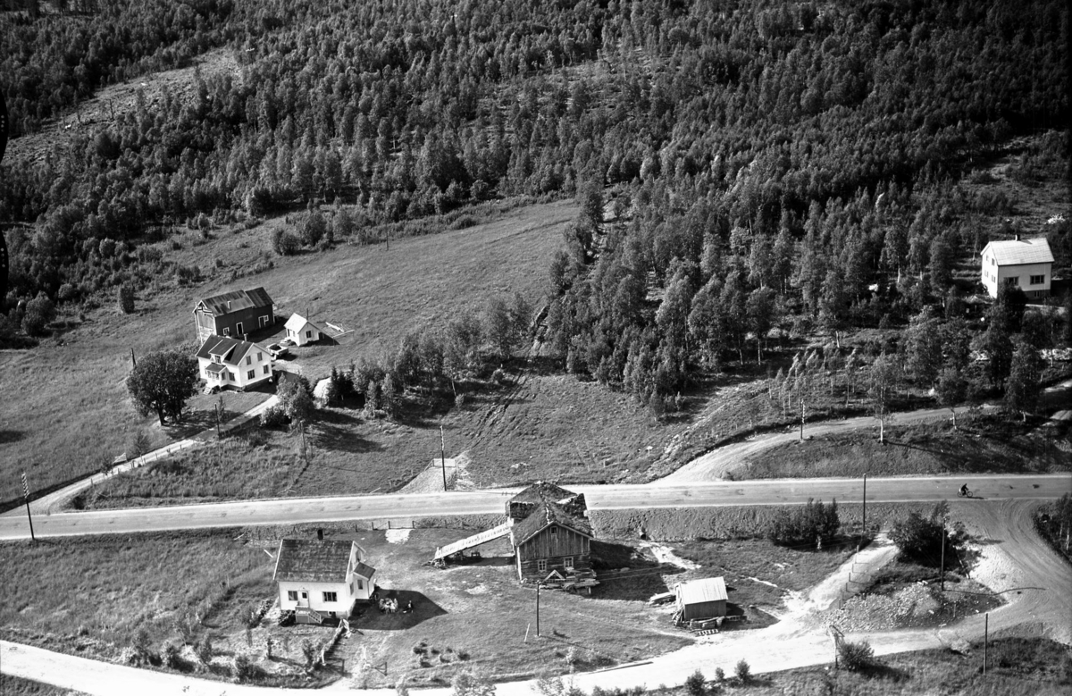 Flyfoto: Setermoen, Åsland i Bardu 1959