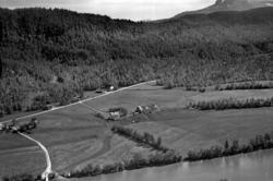 Flyfoto: Salangsdalen, Søndre Brandvoll i Bardu 1956