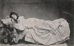 Skuespillerinde Frk. Gerda Christoffersen (sic!).