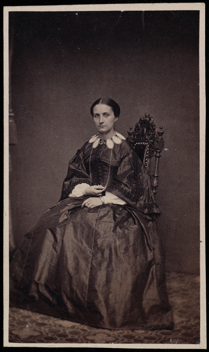 Portrett av Anna Sophie Josephine Mathiesen f. Larpent.