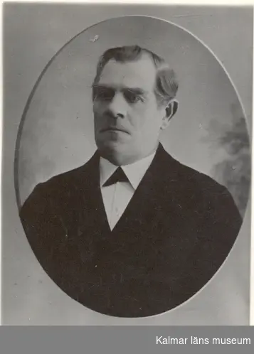 J. P. Ohlsson, garvare, Broholm, Ålen. Född 1834 i Madesjö, död 1924 i Nybro.