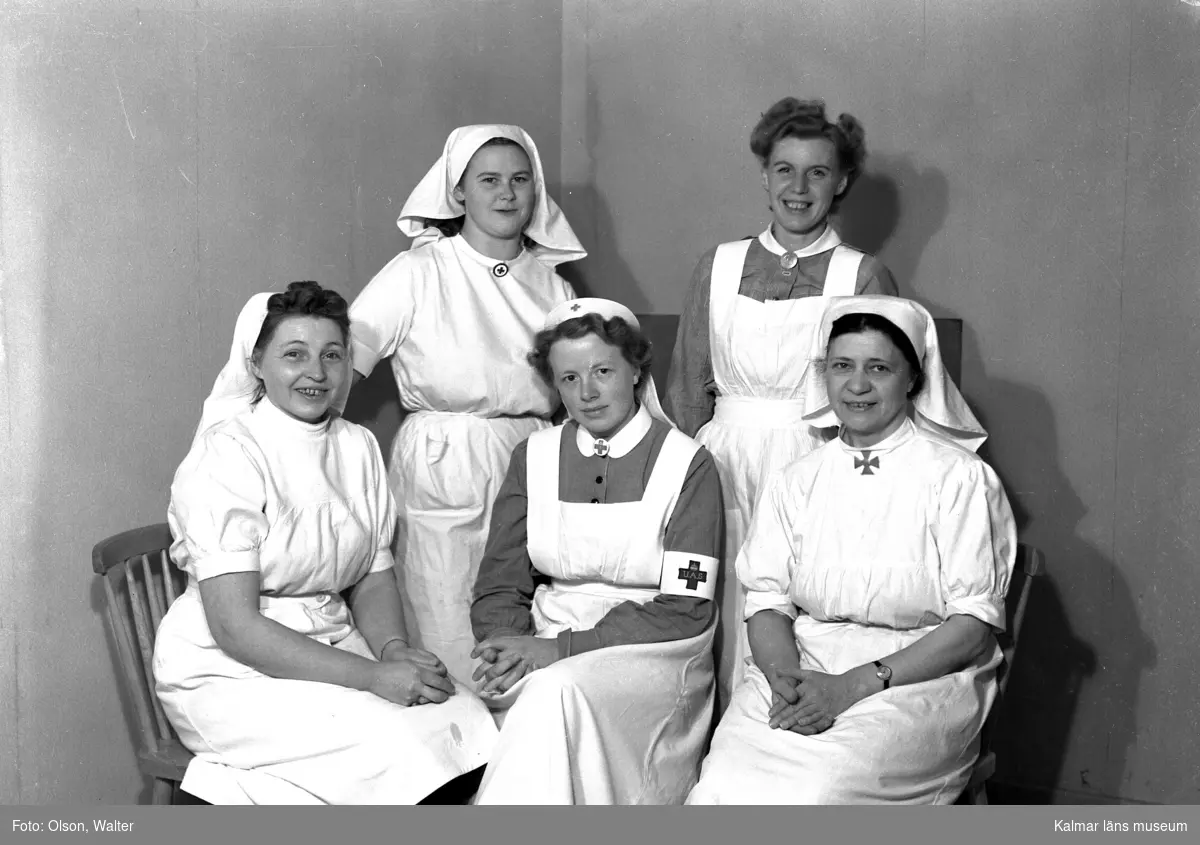 Sköterskor på Beredskapssjukhuset.