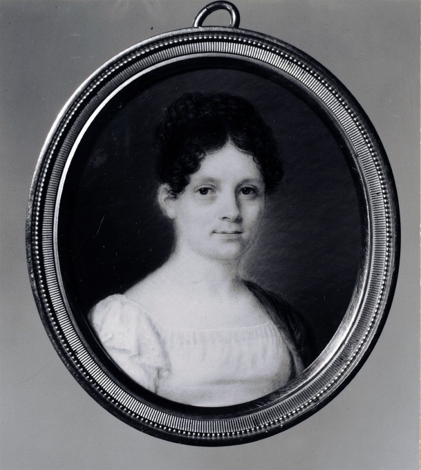 Catharina Grevesmühl (1765-1852), f Dahrelius Pendant till NMB 509