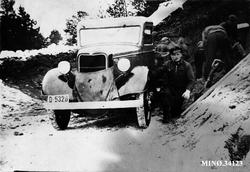 Strand grustak 1941. Henning Saxgård.