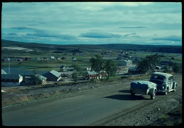 Kautokeino I 1966. - Finnmark Fylkesbibliotek / DigitaltMuseum