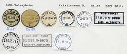 Stempelkatalog 6686 Valsøybotn (Valsøbotn), Kristiansund, Ha