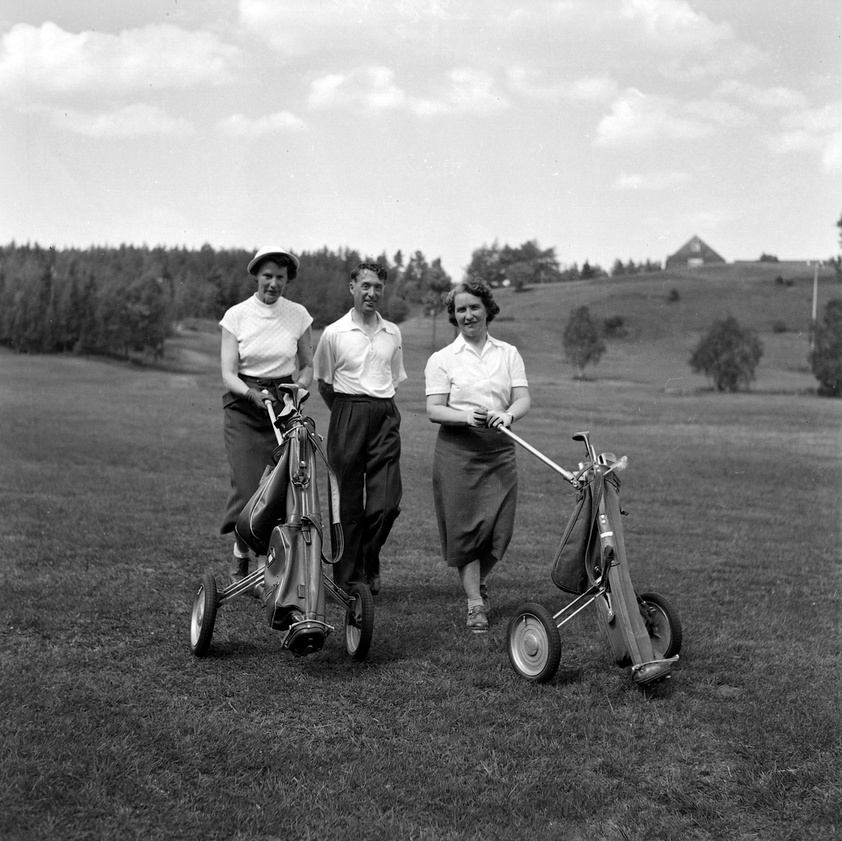 Svensk-norsk golfmatch på Sommersetra