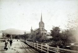 Kirkelandet kirke på Lyhshaugen, Kirkelandet i Kristiansund,