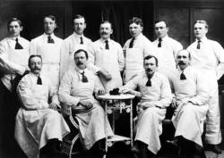 ";Slakterihistorie";. Fra Nordmøre Museum sin fotosamling.