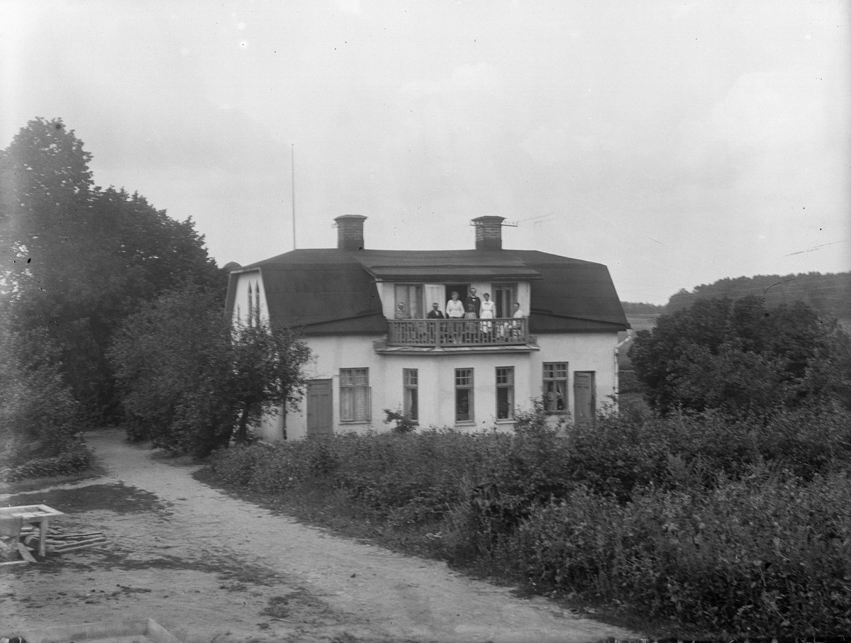 "Pastor Längqvists bostad Karlslund, Barkarby", Järfälla socken, Uppland 1919
