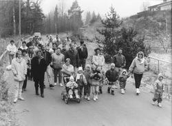 Beboere i Nygård/Bjertnes-området samlet i protest, sannsynl
