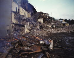 Bygårder i Oslo rives.