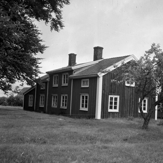 Prästgården i Sköldstad, Kvenneberga. 1963