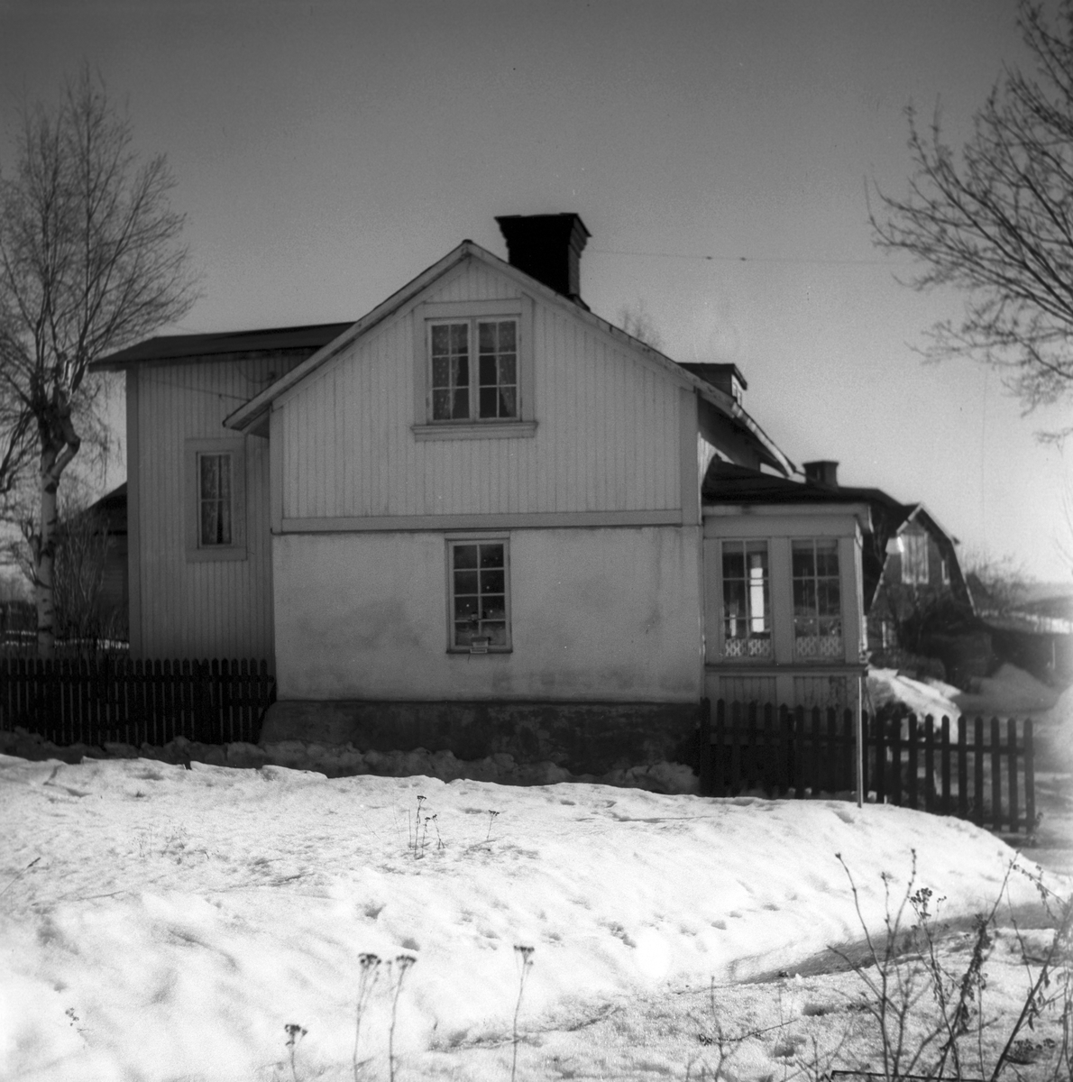 Gävle Stads Byggnadskontor. Gamla gårdar. Mars 1948.