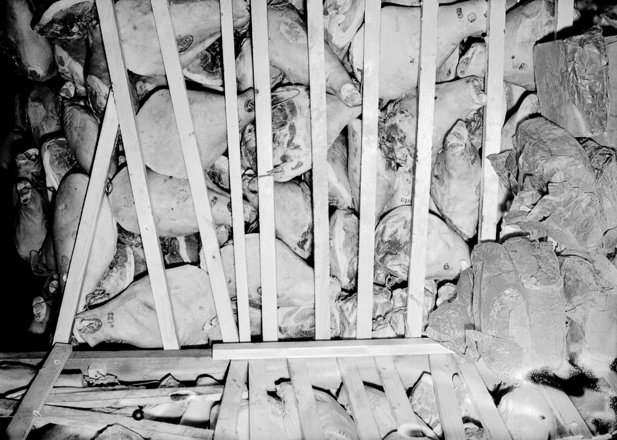 Valbo slakthus. Kött. Den 15 oktober 1941