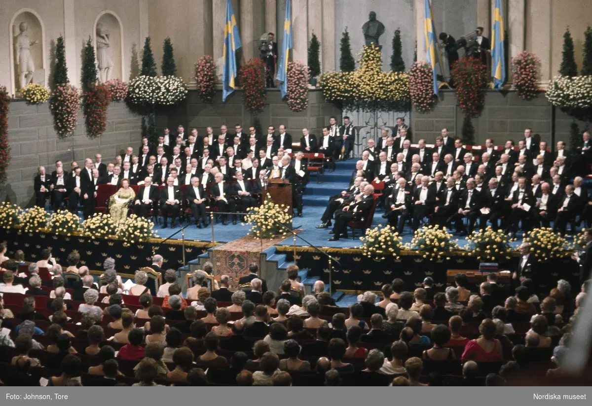 Nobelfest 1974. Ceremonier