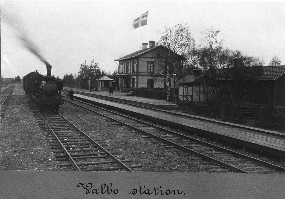 Valbo station före 1905,