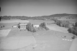 Berge gård, Follebu, Gausdal, 1952, åkrer, slåttemark
