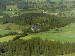 Østre Gausdal kirke, landskap