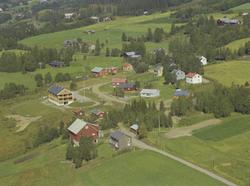 Boligområde, Flaten i forgrunnen, leilighetsbygg, Forset, Ve