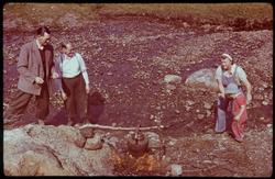 På fjelltur i regi av Kjøpmannsforeningen, kaffen koker.