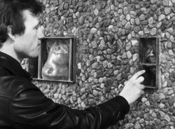 Oslotunnelen : Utsmykninger i passasjen mot Ruseløkkveien på