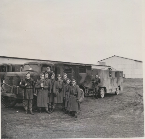 Signaltrupperna, S2 .Övningskompani 1951-1952.