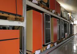 Maskiner fra samlingen etter Norsk Data i Telemuseets magasi