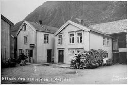 Gamlebyen. Baadstøbrygga. Juviks fiskehandel. Mosjøen.1940-5