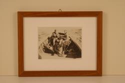 Foto i glas og ramme