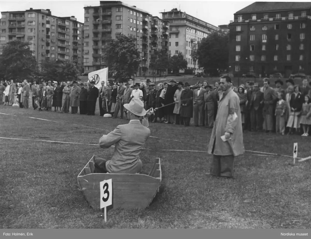 Spinnfisketävling.Casting.