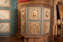 Nes kapell treskjæring