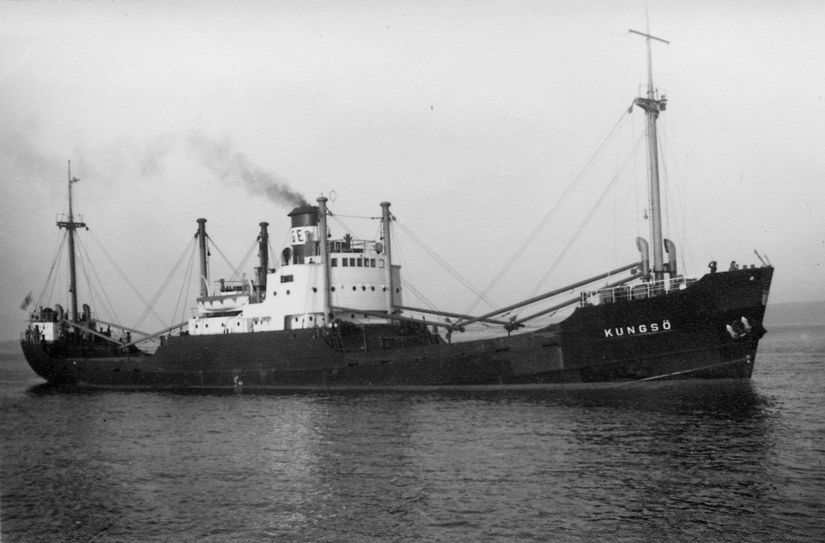 Lastfartyget ss Kungsö ägdes av Firma Gustaf Erikson 1947 - 1971