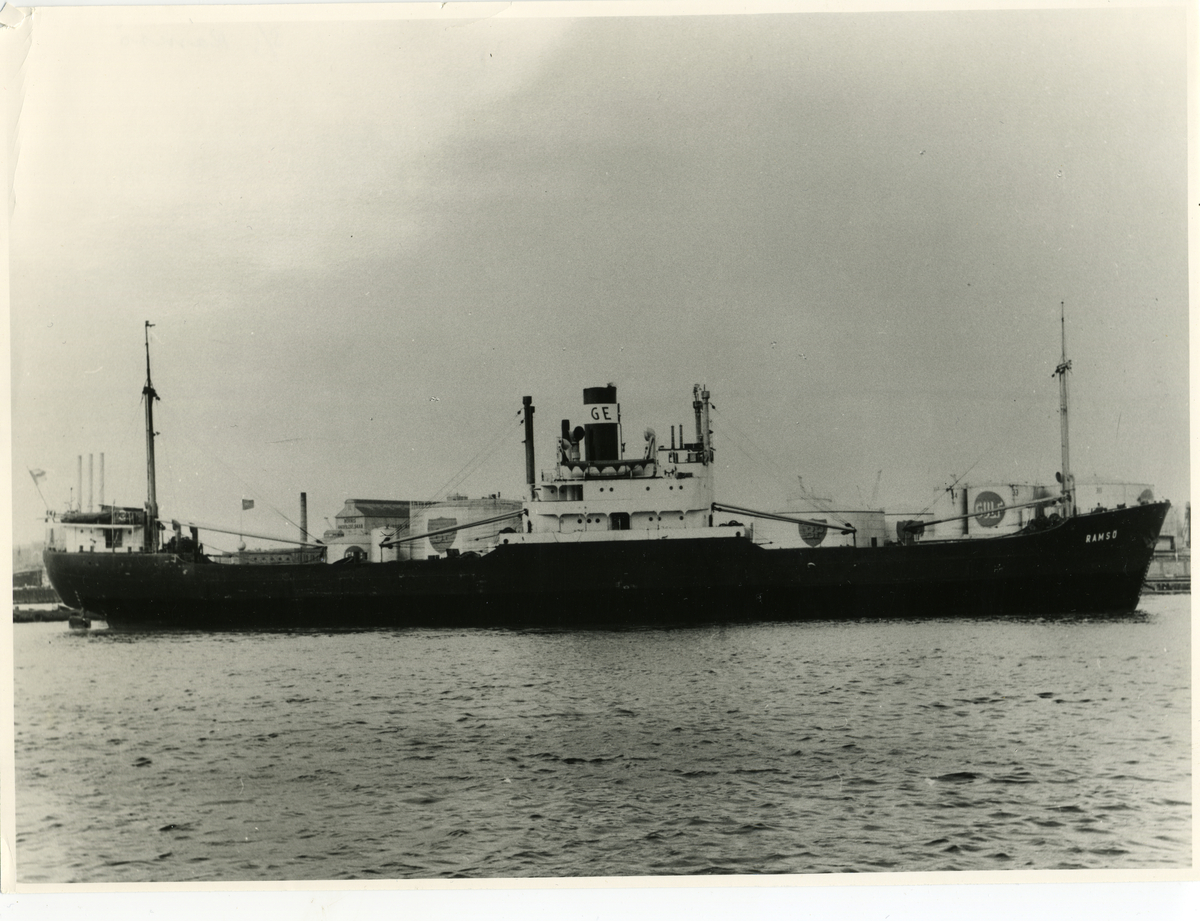 Lastfartyget ss Ramsö ägdes av Firma Gustaf Erikson  1956 - 1968