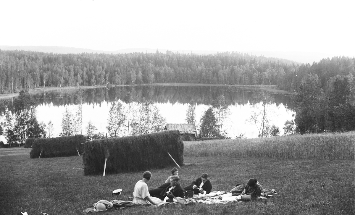 Vid sjön Runn i Dalarna