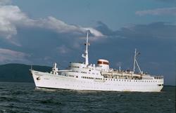 Sovjetisk turistskip.