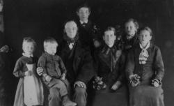 Familien Isak Isaksen. Gammelseter, Tranøy